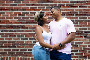Married military couple